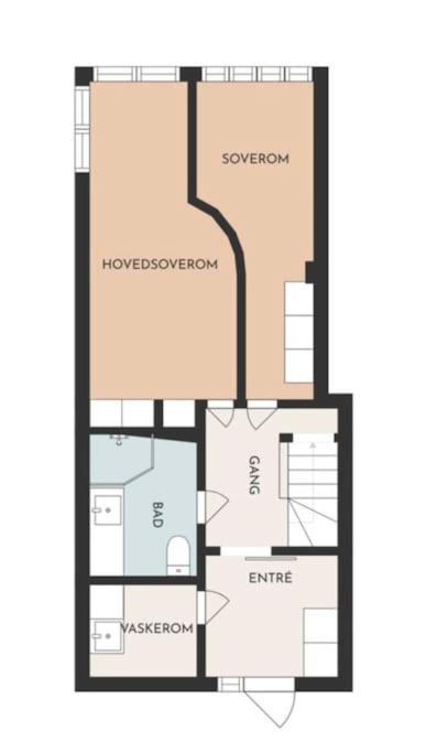 Spacious Central Apartment Tromsø Buitenkant foto